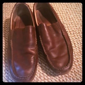 Men’s Born leather driving shoes size 11m